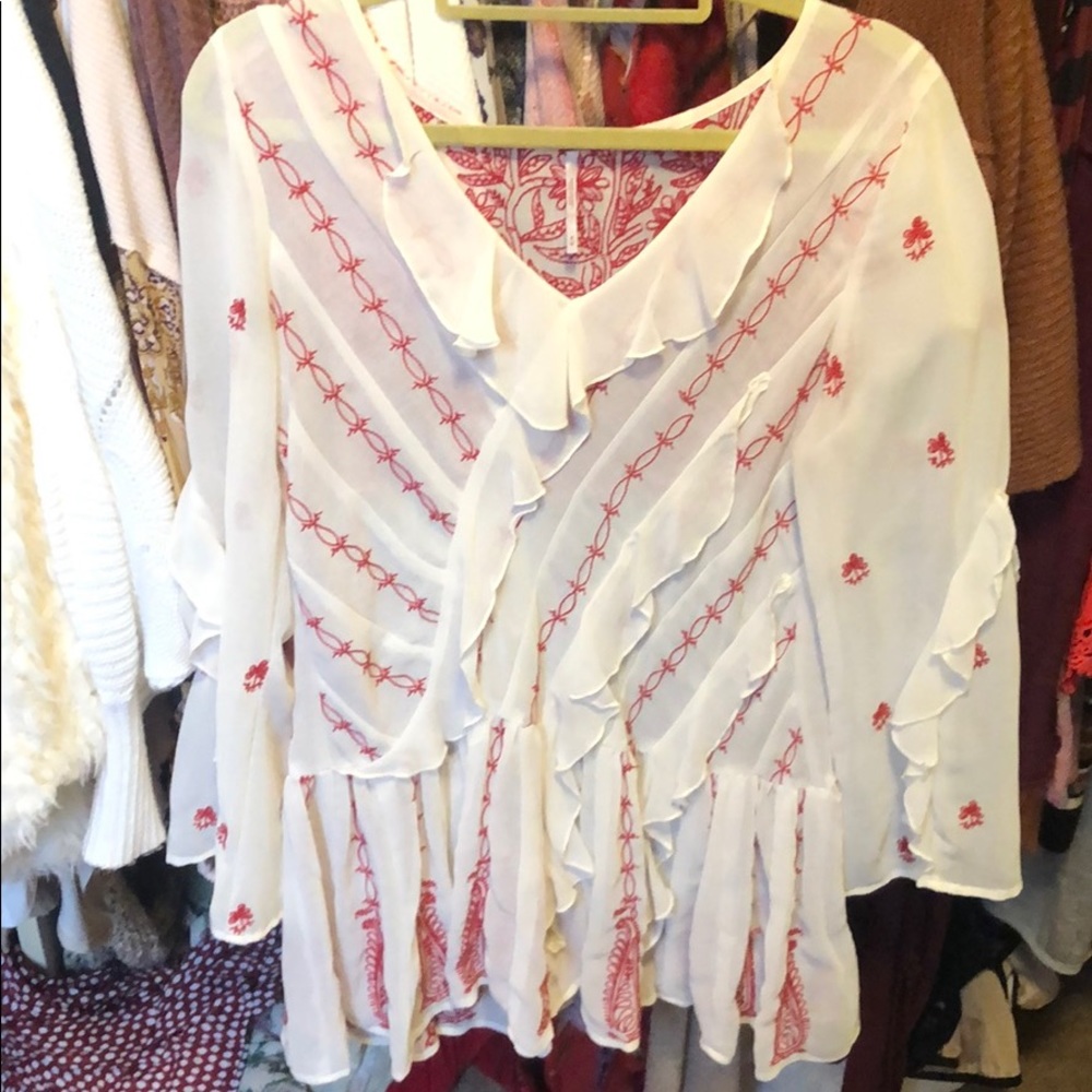 Free people tunic- worn only a few times